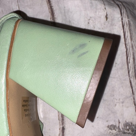 Free People Perth Slingback Sandal Heel Secret Sage 7.5 - Picture 6 of 10